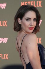 ALISON BRIE at GLOW TV Show Premiere in Los Angeles 06/21/2017