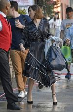 ALISON BRIE Leaves Bowery Hotel in New York 06/20/2017