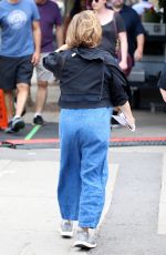 ALYSSA MILANO on the Set of Little Italy in Toronto 06/12/2017