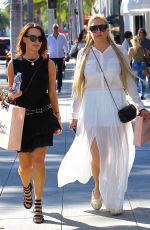 AMANDA BYNES Out Shopping in Beverly Hills 06/22/2017\