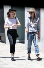 AMBER HEARD and TASYA VAN REE Out and About in Hollywood 06/16/2017