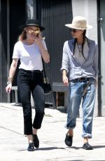 AMBER HEARD and TASYA VAN REE Out and About in Hollywood 06/16/2017