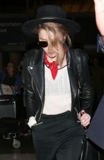 AMBER HEARD at LAX Airport in Los Angeles 06/28/2017
