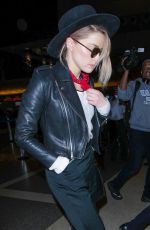 AMBER HEARD at LAX Airport in Los Angeles 06/28/2017