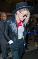 AMBER HEARD at LAX Airport in Los Angeles 06/28/2017
