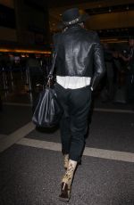 AMBER HEARD at LAX Airport in Los Angeles 06/28/2017