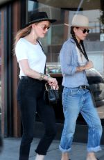 AMBER HEARD Out for Lunch in Los Angeles 06/16/2017