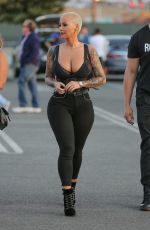 AMBER ROSE Out and About in Los Angeles 06/10/2017