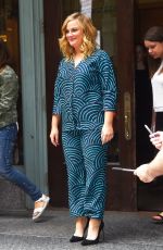 AMY POEHELER Arrives at AOL Studios in New York 06/21/2017
