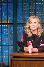 AMY POEHLER at Late Night with Seth Meyers in New York 06/21/2017