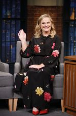 AMY POEHLER at Late Night with Seth Meyers in New York 06/21/2017