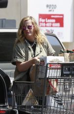 AMY POEHLER Shopping at Bristol Farms in Los Angeles 05/26/2017