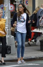 ANA IVANOVIC in Denim Out Shopping in New York  06/02/2017