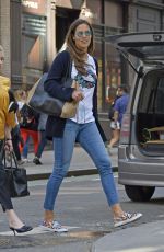 ANA IVANOVIC in Denim Out Shopping in New York  06/02/2017