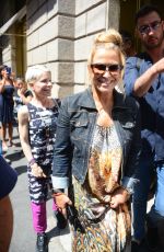 ANASTACIA Out Shopping in Milan 06/17/2017