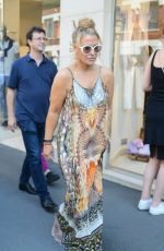 ANASTACIA Out Shopping in Milan 06/17/2017