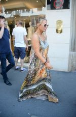ANASTACIA Out Shopping in Milan 06/17/2017