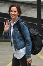 ANDREA MCLEAN Leaves ITV Studios in London 06/01/2017