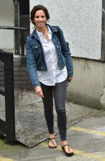ANDREA MCLEAN Leaves ITV Studios in London 06/01/2017