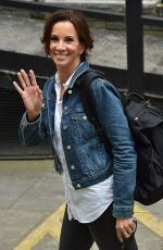 ANDREA MCLEAN Leaves ITV Studios in London 06/01/2017
