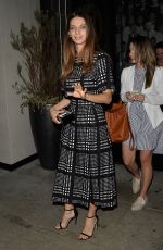 ANGELA SARAFYAN Leaves Catch LA in West Hollywood 06/05/2017