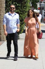 ANGELA SARAFYAN Out for Lunch in West Hollywood 06/17/2017