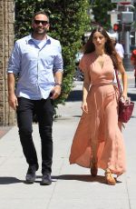 ANGELA SARAFYAN Out for Lunch in West Hollywood 06/17/2017