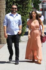 ANGELA SARAFYAN Out for Lunch in West Hollywood 06/17/2017