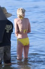 ANNA FARIS in Bikini on the Set of Overboard Remake in Vancouver 06/28/2017