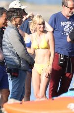 ANNA FARIS in Bikini on the Set of Overboard Remake in Vancouver 06/28/2017