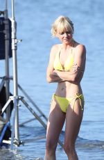 ANNA FARIS in Bikini on the Set of Overboard Remake in Vancouver 06/28/2017