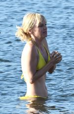 ANNA FARIS in Bikini on the Set of Overboard Remake in Vancouver 06/28/2017