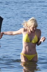 ANNA FARIS in Bikini on the Set of Overboard Remake in Vancouver 06/28/2017