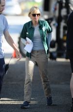 ANNA FARIS on the Set of Overboard in Vancouver 06/10/2017
