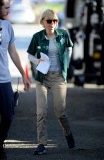 ANNA FARIS on the Set of Overboard in Vancouver 06/10/2017