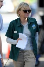 ANNA FARIS on the Set of Overboard in Vancouver 06/10/2017