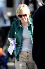 ANNA FARIS on the Set of Overboard in Vancouver 06/10/2017