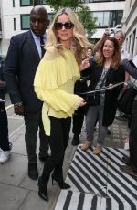 ANNABELLE WALLIS Arrives at BBC Radio 2 in London 06/02/2017