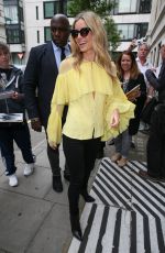 ANNABELLE WALLIS Arrives at BBC Radio 2 in London 06/02/2017