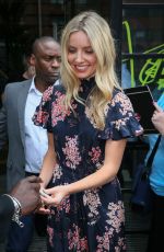 ANNABELLE WALLIS Leaves AOL Build Studios in London 06/01/2017