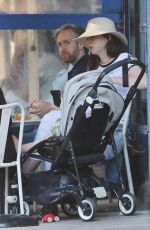 ANNE HATHAWAY and Adam Shulman Out for Lunch in New York 06/27/2017