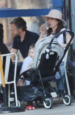 ANNE HATHAWAY and Adam Shulman Out for Lunch in New York 06/27/2017