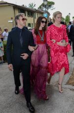 ANNE HATHAWAY and EMILY BLUNT at Jessica Chastain