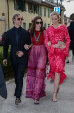 ANNE HATHAWAY and EMILY BLUNT at Jessica Chastain