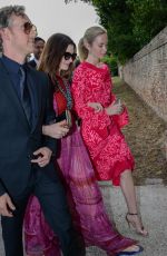 ANNE HATHAWAY and EMILY BLUNT at Jessica Chastain