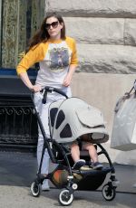 ANNE HATHAWAY Out and About in New York 06/26/2017