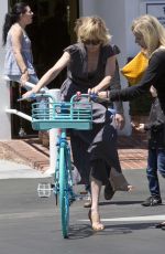 ANNE HECHE Out on a Bike in West Hollywood 06/12/2017