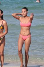 ANNE MARIE in Bikini on the Beach in Miami 06/25/2017