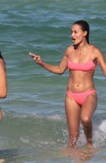 ANNE MARIE in Bikini on the Beach in Miami 06/25/2017