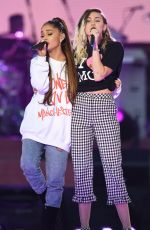 ARIANA GRANDE Performs at One Love Manchester Benefit Concert in Manchester 06/04/2017